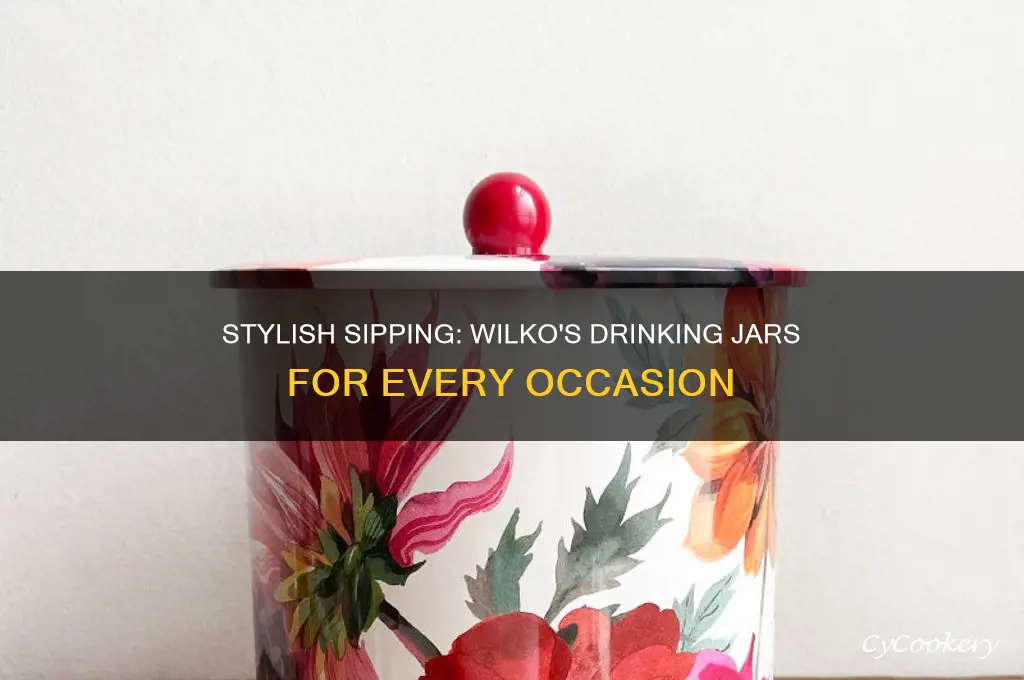 drinking jars wilko