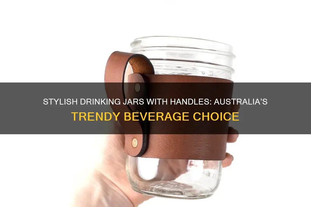 drinking jars with handles australia