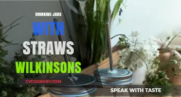 Stylish Drinking Jars with Straws at Wilkinsons: Perfect Summer Sips