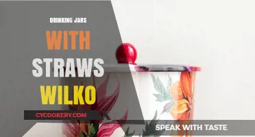 Stylish Drinking Jars with Straws from Wilko: Perfect for Summer Sips