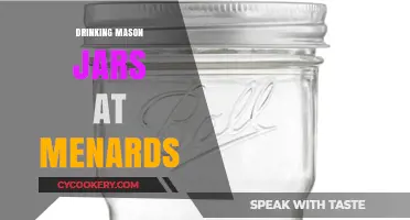 Menards Mason Jar Drinking Glasses: Stylish, Affordable, and Versatile Sips