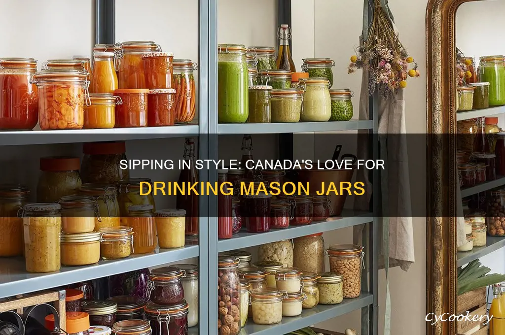 drinking mason jars canada