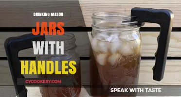 Convenient Sipping: The Charm of Drinking Mason Jars with Handles