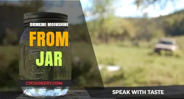 Sipping Moonshine Straight from the Jar: Risks, Traditions, and Tips