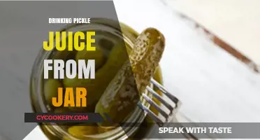 Sipping Sour Secrets: The Surprising Benefits of Drinking Pickle Juice