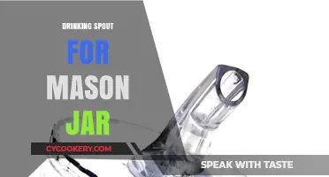 Eco-Friendly Mason Jar Drinking Spout: Upgrade Your Beverage Experience