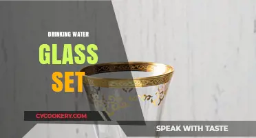 Elevate Your Hydration: Stylish Drinking Water Glass Set Ideas