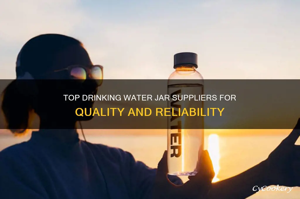 drinking water jar supplier