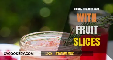 Refreshing Mason Jar Drinks: Creative Fruit Slice Garnishes for Summer