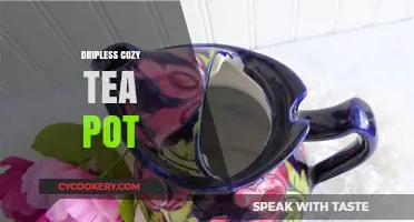 Enjoy Spill-Free Brewing with a Dripless Cozy Tea Pot