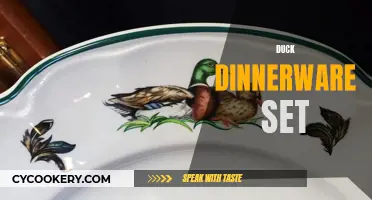 Quacking Up the Dinner Table: Duck-Themed Dinnerware Sets