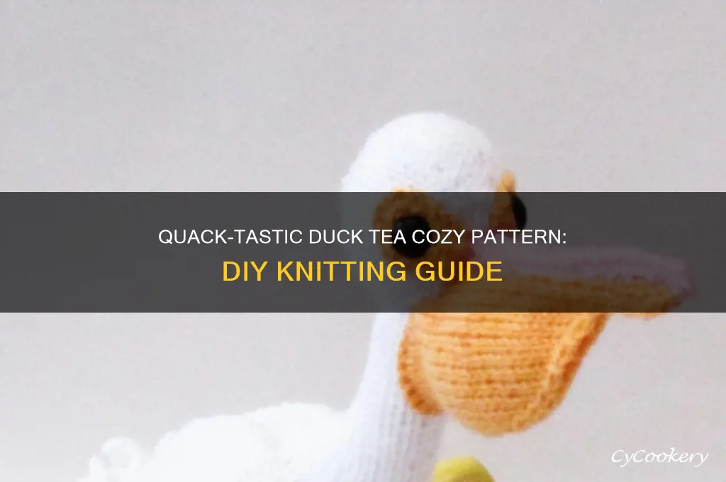 duck tea cozy pattern