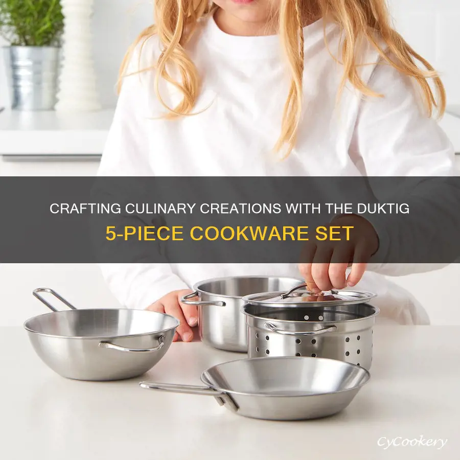 duktig 5 piece cookware set