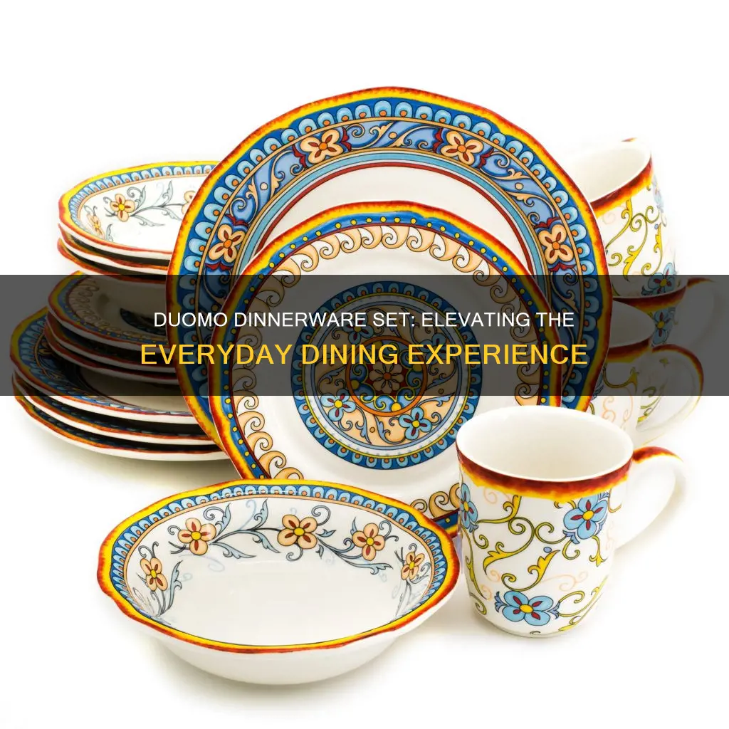 duomo dinnerware set