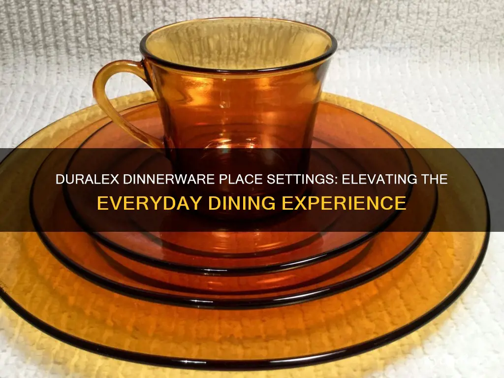 duralex dinnerware place settings