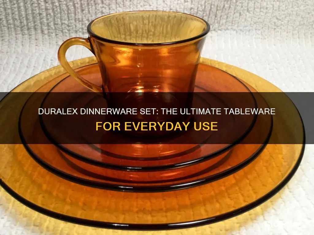 duralex dinnerware set