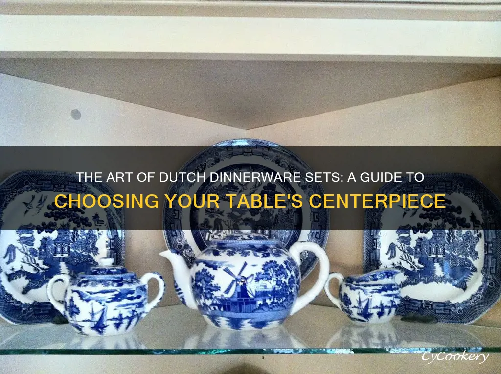 dutch dinnerware sets