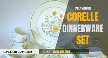 Sunrise Splendor: Corelle Dinnerware Set for Early Morning Vibes