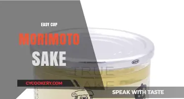 Discover the Simplicity of Easy Cup Morimoto Sake: A Tasting Guide
