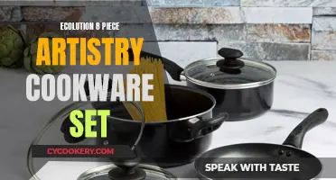 Eco-Cookware Artistry: The Evolution 8-Piece Set