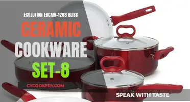 **A Blissful Kitchen Experience: Ecoution EBCAW-1208 Ceramic Cookware Set** 