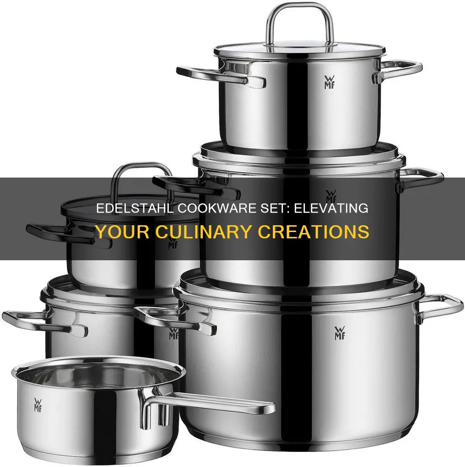 edelstahl cookware set