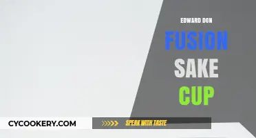 Edward Don Fusion Sake Cup: Elevate Your Dining Experience with Style