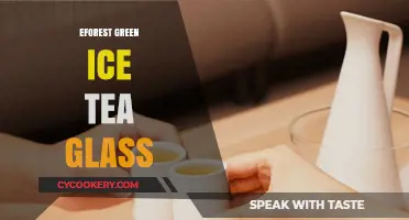 Eco-Friendly Eforest Green Ice Tea Glass: Sustainable Sipping Style