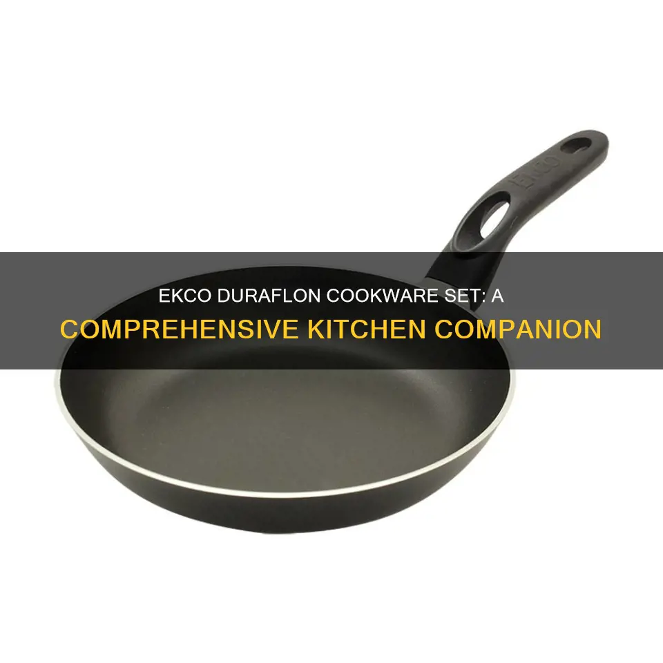 ekco duraflon 6-pc cookware set