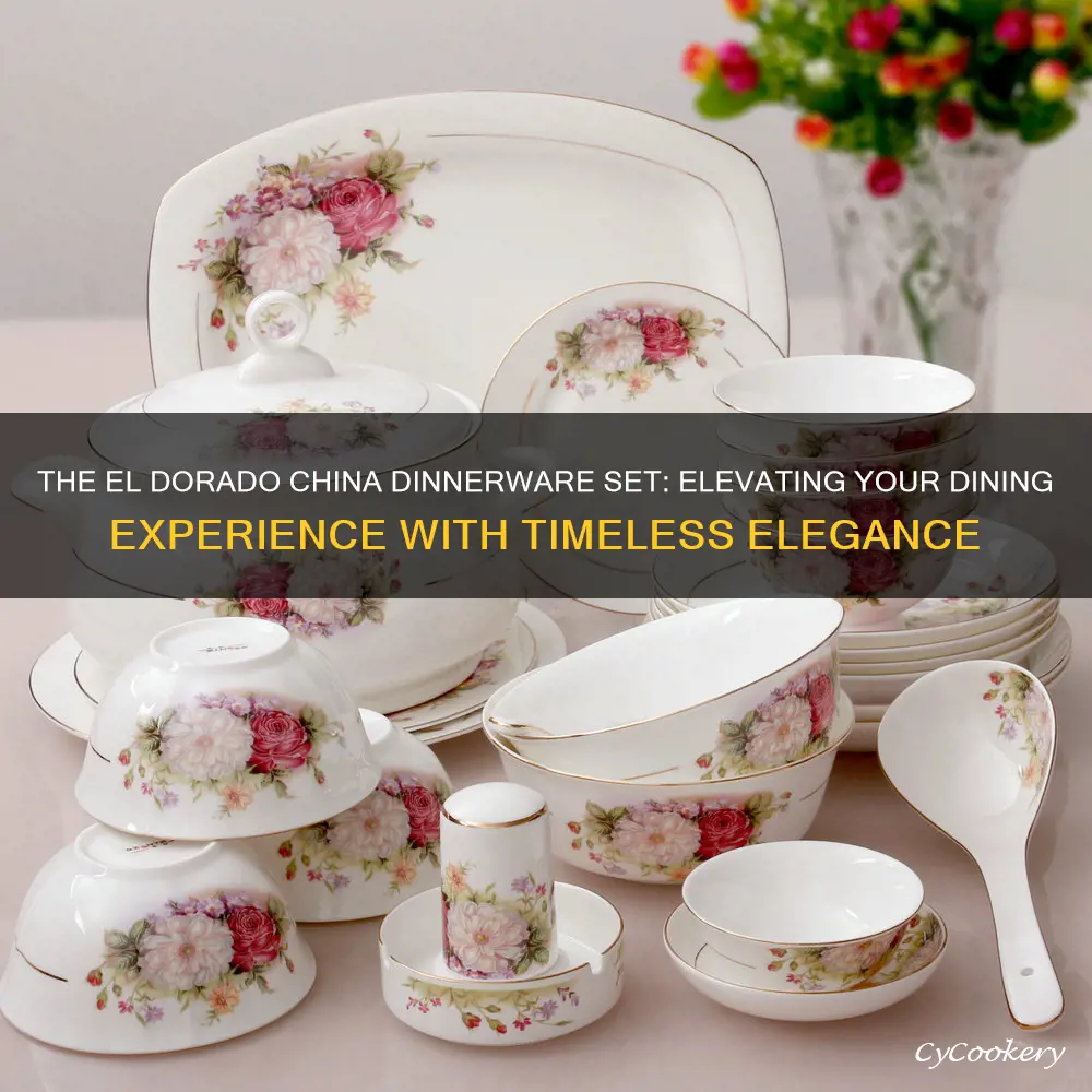 el dorado china dinnerware set