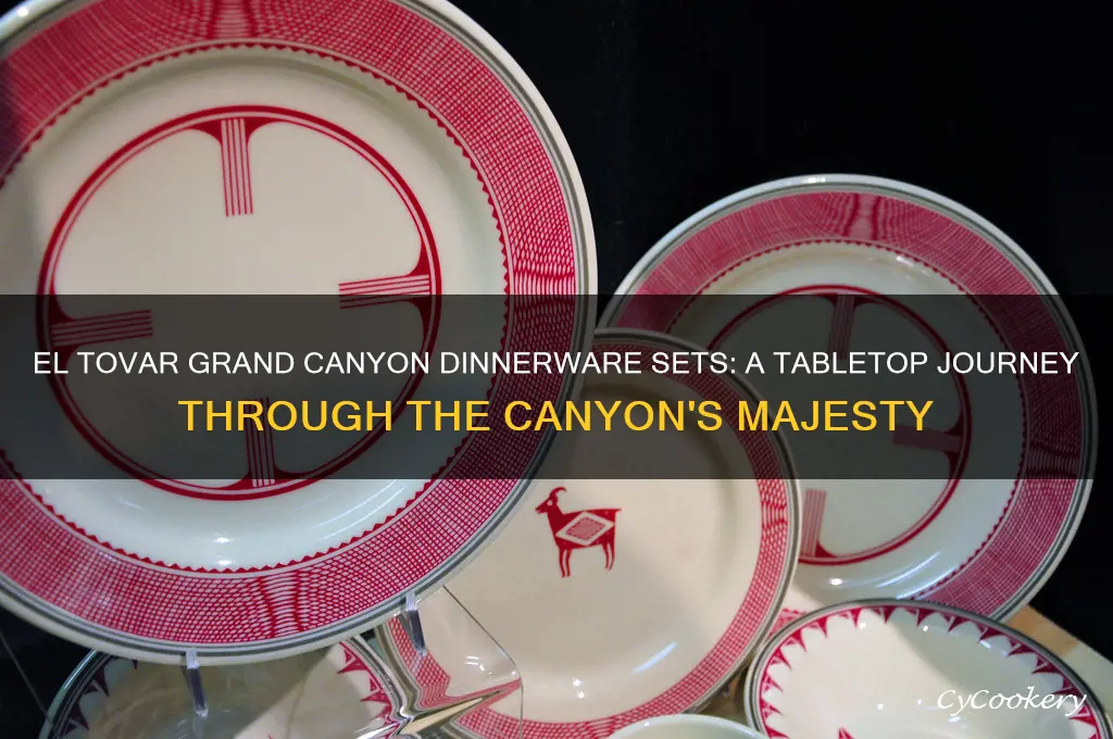 el tovar grand canyon dinnerware sets