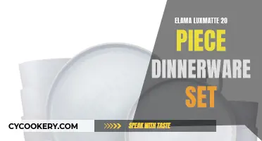 Elegant Entertaining with Elama Luxmatte: A Comprehensive Dinnerware Set