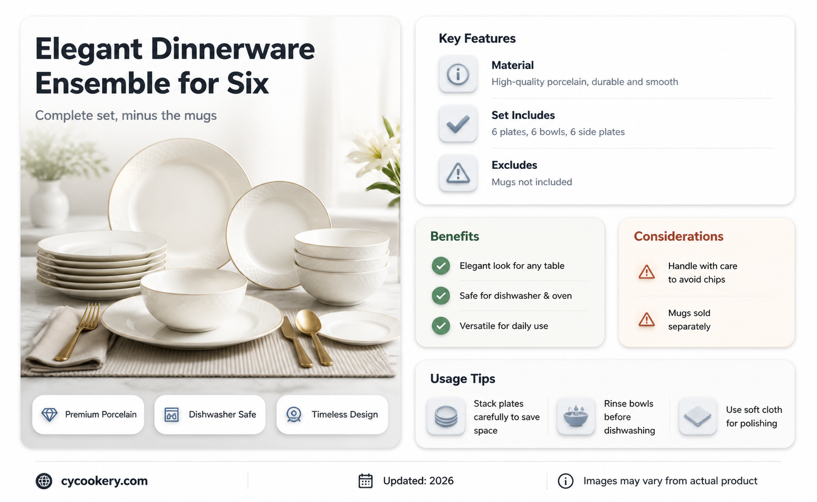 32 piece dinnerware set no mugs