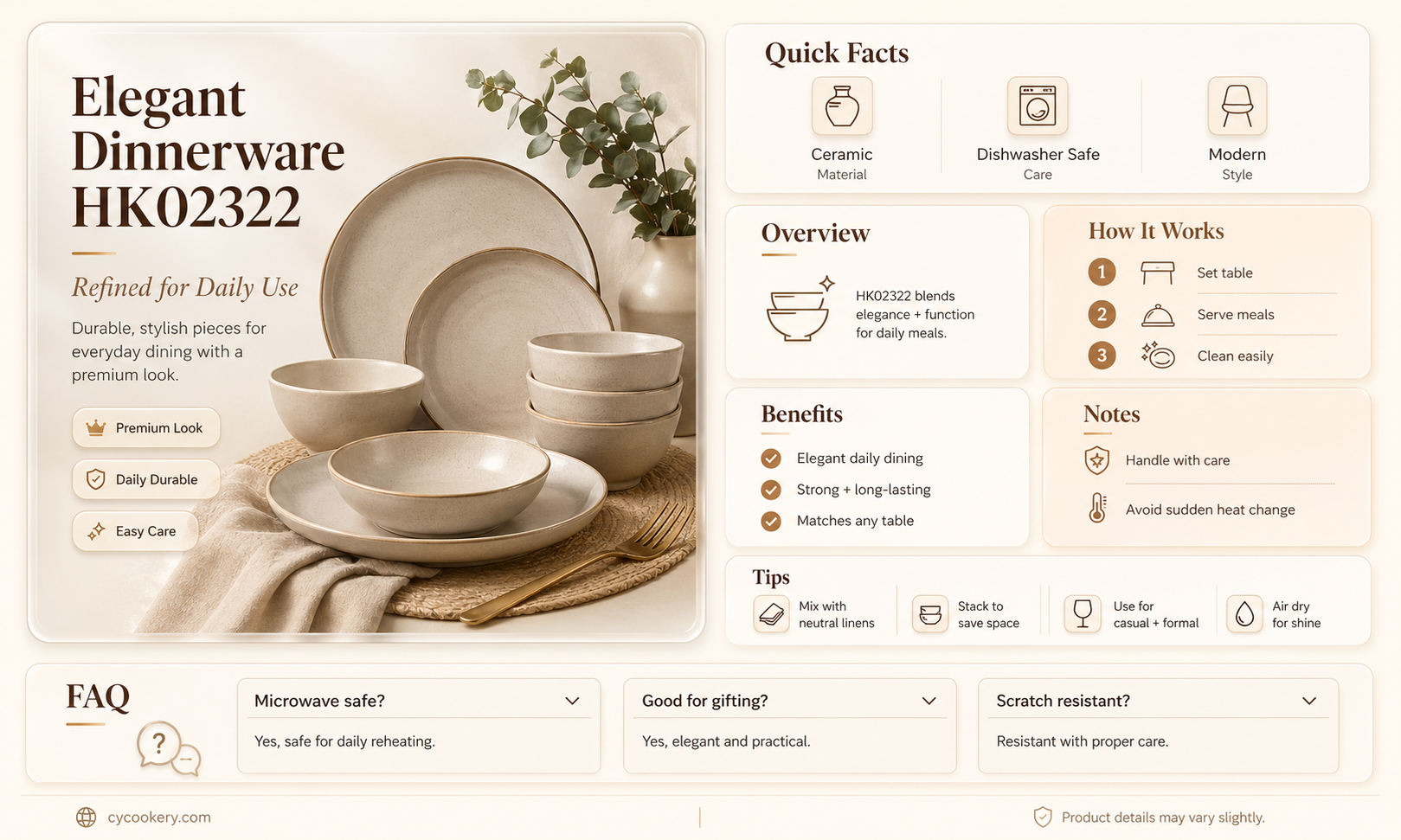 16 piece dinnerware set hk02322