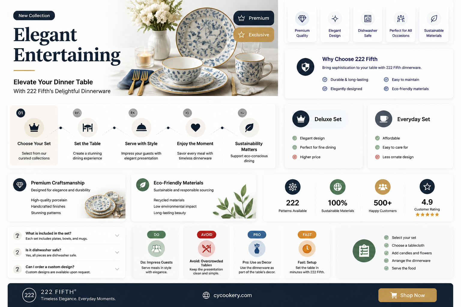 222 fifth 16 piece dinnerware sets