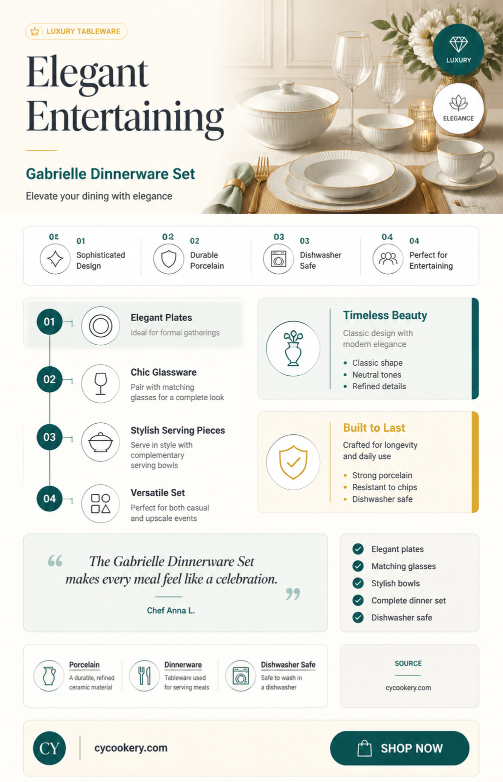 222 fifth gabrielle dinnerware set
