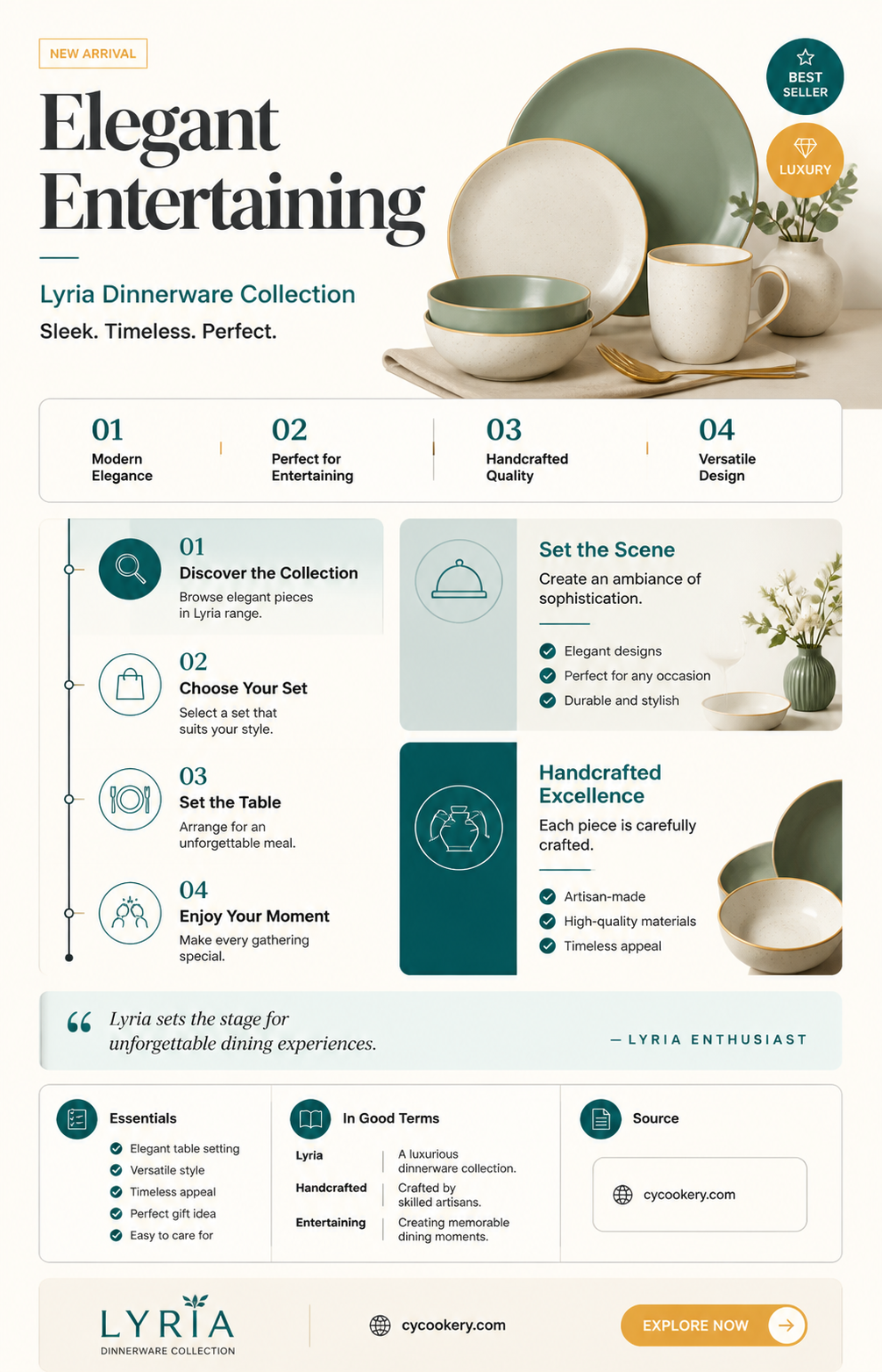 222 fifth lyria 16 piece set dinnerware set saffron