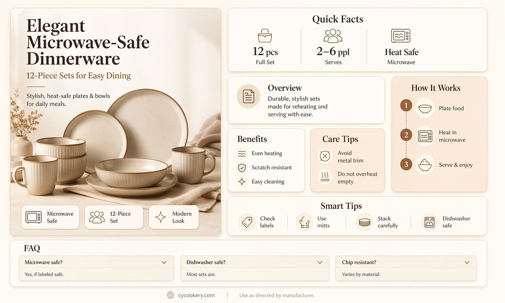 12 piece microwave safe dinnerware sets