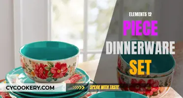 Elegant Entertaining: Elevate Your Dinner Table with the Elements Dinnerware Set