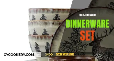 Elk Stoneware Dinnerware Set: A Rustic and Refined Tabletop Statement