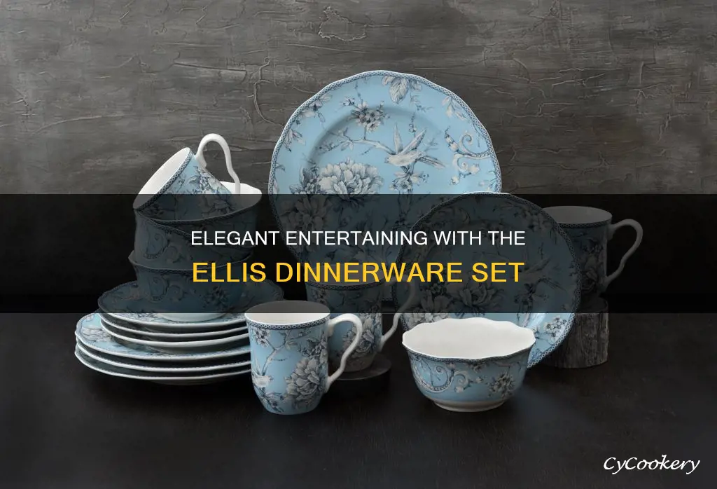 ellis by 222 fifth 16-piece dinnerware set