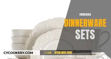 Elegant Embossed Dinnerware Sets: Elevating the Everyday Dining Experience