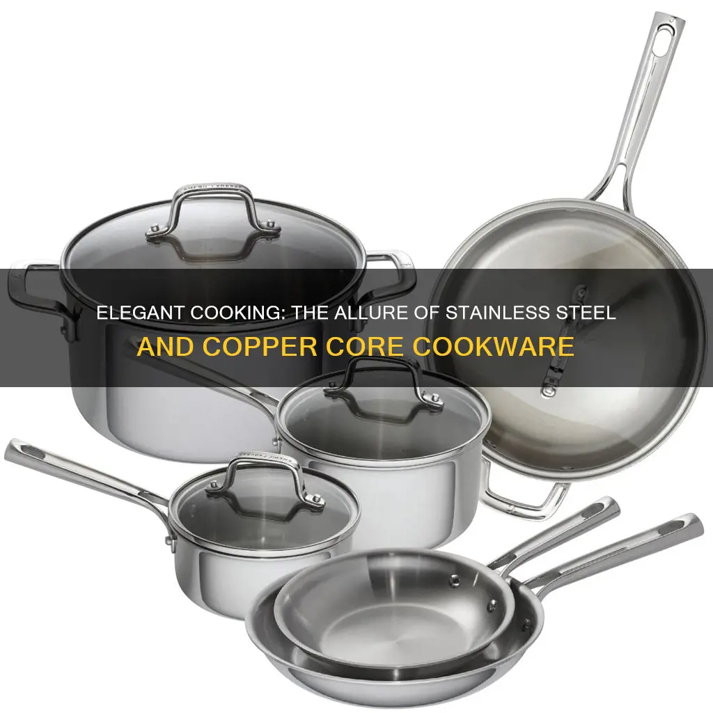 emeril 12 piece stainless steel and copper core cookware set