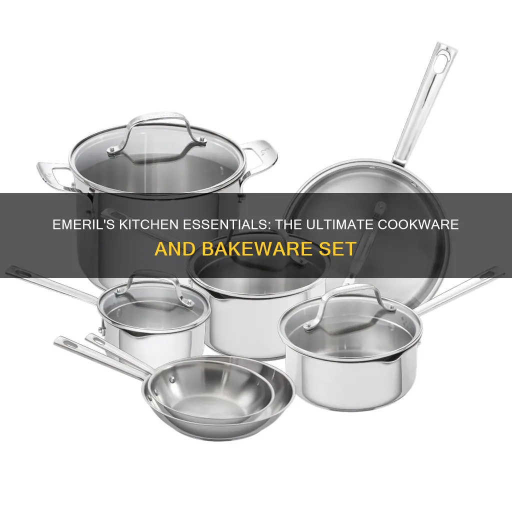 emeril cookware and bakeware set