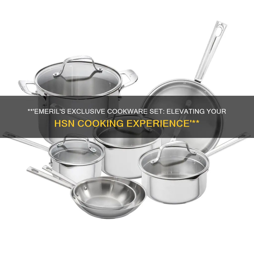 emeril cookware set hsn