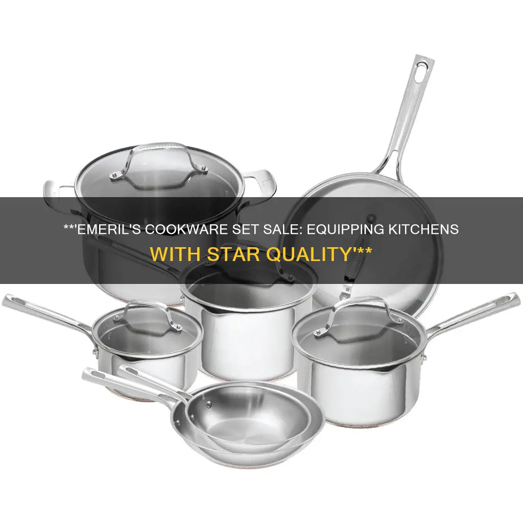 emeril cookware set sale