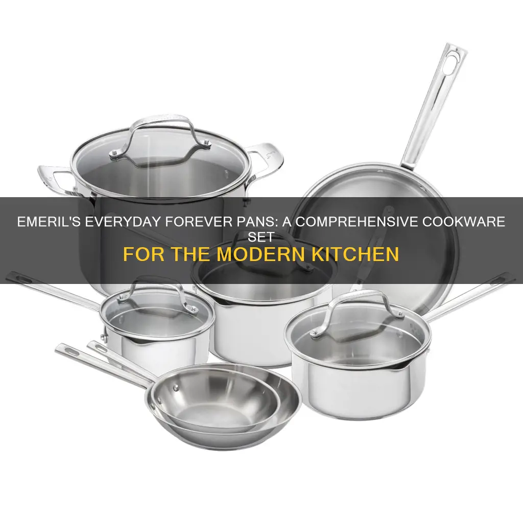 emeril everyday forever pans cookware pots and pans set