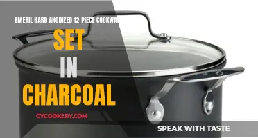 Emeril's Charcoal Chic: The Ultimate Hard Anodized Cookware Set