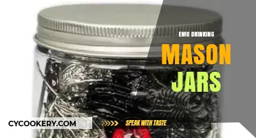 Embrace the Emo Vibe: Drinking from Mason Jars with Style