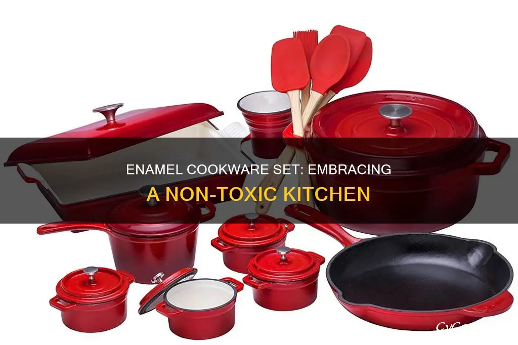 enamel cookware set non toxic